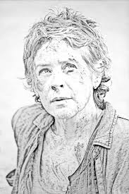 The Walking Dead Fan Art The Walking Dead Coloring Pages Carol Walking Dead Art Walking Dead Fan Art The Walking Dead
