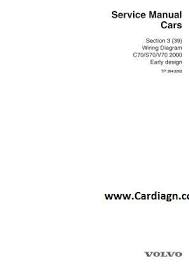 I have a 2001 volvo s60 turbo. Volvo S70 Service And Repair Manuals Free Pdf S