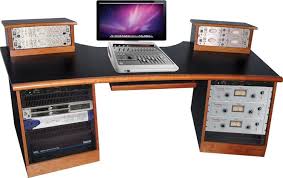 You want to use a desk design that will be functional but at the same time healthy on your wallet. Sound Construction Digistation Recording Studio Desk Cherry Sweetwater