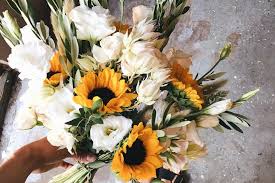 The bloom is sure to make a statement. 22 Stunning Sunflower Wedding Bouquet Ideas
