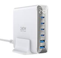 Amazon.com: Topadre 240W USB C Charger 6-Port, PD3.1 GaN ...