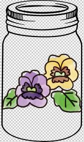 The best selection of royalty free rustic mason jar vector art, graphics and stock illustrations. Mason Jar Png Clipart Cartoon Comics Cut Flowers Drawing Flower Free Png Download