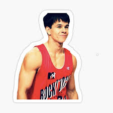 Mark wahlberg shows off dad bod after shocking weight gain for stu movie. Sticker Mark Wahlberg Redbubble