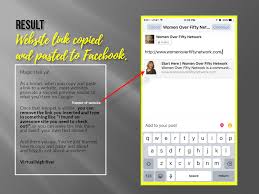 Just helping a friend how to copy and paste a post on facebook and publish on their post. How To Copy And Paste On Facebook From Your Iphone Or Ipad Women Over Fifty Network