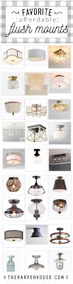 Now, flush mount lighting can be found almost anywhere and these ceiling and wall fixtures complement a variety of residential and commercial settings. Flush Mount Lighting 30 Affordable Options The Harper House