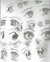 Anime eyes male females anime eyes by thousandenemies fan. Anime Eyes Pencil By The Orange Ribbon On Deviantart