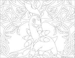 Legendary pokemon are a group of incredibly rare and often very powerful pokemon generally featured prominently in the legends and myths of the pokemon world. Adult Pokemon Coloring Page Chikorita Full Size Png Download Seekpng