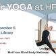 Chair Yoga at HPL event in Muskegon, MI