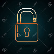 How to open a padlock. Gold Line Open Padlock Icon Isolated On Dark Blue Background Opened Lock Sign Cyber Security Concept Digital Data Protection Safety Safety Vector Illustration Royalty Free Cliparts Vectors And Stock Illustration Image 136053866