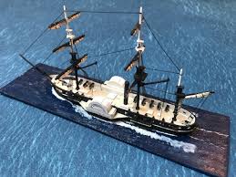 Dunderberg dunderberg / rochambeau ironclad, 1865 combrig 1:700 70091. Completing The Uss Mississippi A Gamer S Tales