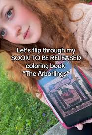 PLEASE REPOST ✨✨ Let’s flip through my book ”The Arborlings”! She’s almost  done!! I’m hoping to have this book ready for purchase by my birthday 4/25,  give me a follow to stay updated
