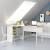 Modern Desk With Bookshelf