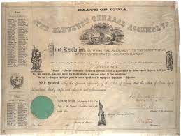 Check spelling or type a new query. Ratifying The Thirteenth Amendment 1866 Gilder Lehrman Institute Of American History