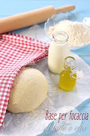 250 4,4 molto facile 60 min kcal 409. Sprinkles Dress Le Ricette Di Base Base Per Focaccia Al Latte E Olio