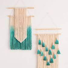 Yarn Wall Hanging Ideas Diy Projects Craft Ideas How To S For Home Decor With Videos Yarn Wall Art Yarn Wall Hanging Wall Hanging Diy