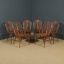 Riley may have acquired these chairs from a son of. Fiddle Back Dining Chairs English Set Of 6 Six Yola Gray Antiques