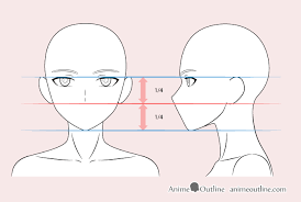 As stated previously, the lines drawn across the head serve as indications of where certain features are in relation to others. 8 Step Anime Woman S Face Drawing Tutorial Animeoutline