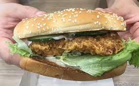 Mcdonald's will also be bringing back its kueh salat cake at all mccafés, while the indulgent durian mcflurry® introduced last week has been drawing in kueh salat cake. Mcdonald S Ha Ha Cheong Gai Chicken Burger Ha Ha Cheong Gai Chicken Drumlets Taste Test Little Day Out