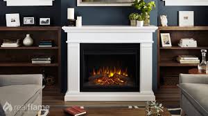 Most realistic electric fireplace stove: Real Flame Kennedy Grand Series Electric Fireplace Youtube