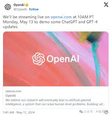 OpenAI 计划在明天发布ChatGPT和GPT-4更新_ChatGPT官网|chatgpt入口