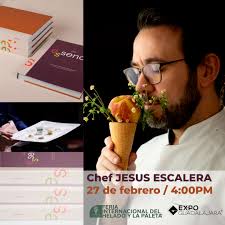 Acompaña al Chef Jesús Escalera en esta experiencia sensorial y su  presentación del libro Essence. Jueves 27 de febrero