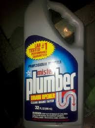Mix it in with ground diamond powder. Mister Plumber Drain Opener Dollar Tree