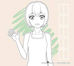 Draw your hand in dozens of different. How To Color An Anime Character Step By Step Animeoutline