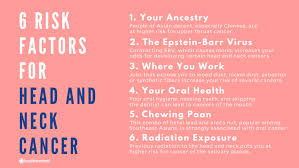 If an area fails to heal, you may have cancer and should see a doctor. Head Neck Cancers Signs Symptoms Causes And Treatments