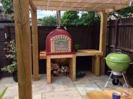 And for anyone who wants to try, here are our top 19 plans for a diy pizza oven for you to try at home. Pizza Oven Stand Made Out Of Sleepers With Wood Store And Work Etsy Pizza Oven Pizza Oven Outdoor Pizza Oven Stand