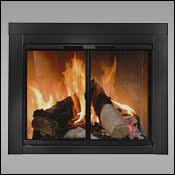 glass fireplace doors woodlanddirect com