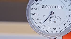 measuring surface profile using the elcometer 122 replica tape elcometer 124 thickness gauge