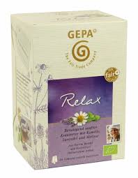 Bio Relax Tee 20 X 1 5 G Logo Logobuchversand Anzeige Werbung Geschenk Geschenkidee Verschenken Schenken Geschenke Er Krautertee Teebeutel Kamille