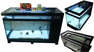 Awesome diy fish tank coffee table you. Aquarium Model 20 Fish Tank Aquarium Coffee Table Youtube