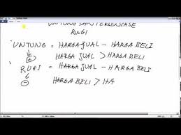 Untung Rugi Persentase Untung Dan Persentase Rugi Youtube