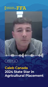 On this week's podcast: Caleb Canada, the 2024 Kentucky FFA State Star in  Agricultural Placement, shares his inspiring journey from a quiet student  to a leader in the agricultural industry and an ...