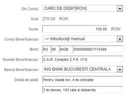 263/2010 privind sistemul unitar de pensii publice prin introducerea posibilităţii transmiterii de către casa naţională de pensii publice, la cerere, în format electronic, a documentului care face dovada plăţii pentru pensionarii care au optat pentru plata în cont curent sau cont de card. Plata Prin Virament Bancar