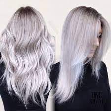 Platinum Icy White Blonde Balayage Blonde Balayage White Blonde Balayage Balayage Hair