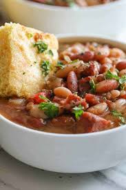 Enter my instant pot soup that is just full of beans, ham, and veggies! Ham And Bean Soup Crockpot Version Spend With Pennies