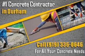 Call us now to discuss your project! Durham Concrete Contractor Company Residential Commercial Construction
