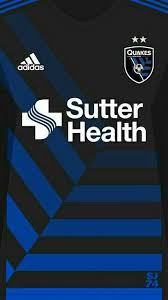 San Jose Earthquakes 16 17 Kit Home Soccer Kits Football Soccer Jersey