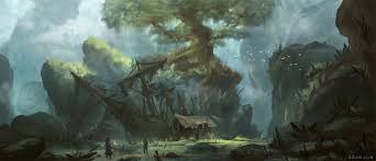 Pirate S Cove By Narandel Pirates Cove Environment Concept Art Art