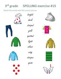 Third grade spelling words can be challenging but they set the foundation for a more expanded academic pair third grade spelling lists with over 40 learning games and activities, or choose from the available third grade vocabulary printable worksheets. Spelling List 15 Worksheet