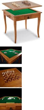 Md Sports Solid Wood Gaming Table With Table Top Chess Mahjong Card Poker Games Mahjong Table Table Games Table