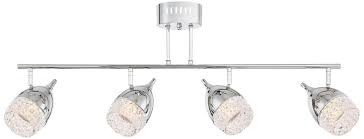 Possini Euro Goodwin Chrome Crystal Led Track Light Fixture 9j422 Lamps Plus Led Track Lighting Track Lighting Track Lighting Fixtures