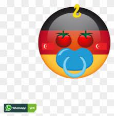 Emoji ekibi olarak her geçen gün büyüyen emoji ailesiyle ilgili gelişmeleri sizinle büyük bir heyecan ile paylaşmaya çalışıyoruz. Lustiges Emoji Mit Turkei Flaggen Makeup Und Schnuller Emoji Clipart 1174828 Pinclipart
