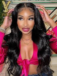 YSwigs Natural Wave Undetectable Dream HD Lace 360 Lace Human Hair Wig  GX02085