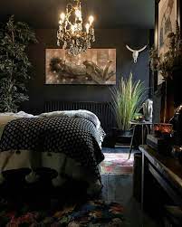 Pin By Pink Hat Marketing On Home Black Bedroom Decor Bedroom Interior Eclectic Bedroom