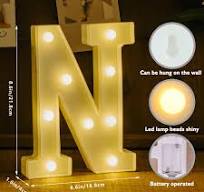 IFDGCTK Light Up Letters, Led Letter Lights 26 Alphabet ...