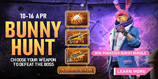 How to play free fire on pc? Free Fire Play Bunny Hunt Event To Get Punkster Bunny Bundle Mobile Mode Gaming
