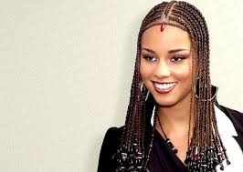 Half up black braid hairstyles. Braids With Beads Cowry Shells And More